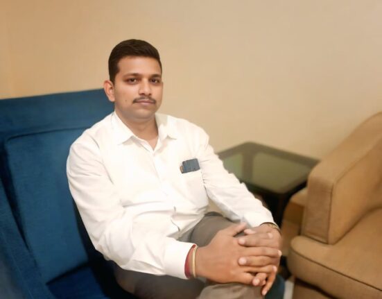 Dr. A. Angappan @ Arun Ji receiving National Young Leader Award 2026 for youth leadership and social service”